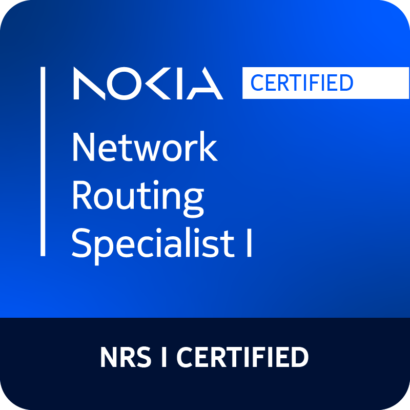 Nokia Certified Network Routing Specialist I (NRS I)